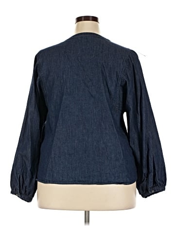 Ann Taylor LOFT 3/4 Sleeve Blouse (view 2)