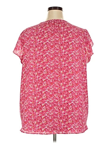Cynthia Rowley TJX Short Sleeve Blouse (view 2)