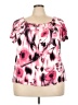 Unbranded Pink Short Sleeve Top Size 4X (estimated) - photo 1