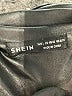 Shein 100% Polyurethane Black Trenchcoat Size L - photo 6
