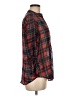 Xhilaration 100% Polyester Plaid Red 3/4 Sleeve Blouse Size M - photo 4