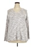 Bobeau Gray Pullover Sweater Size 2X - photo 1