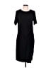 Mossimo Solid Black Casual Dress Size L - photo 1