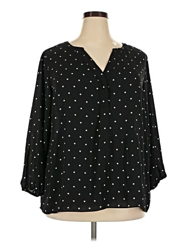 Philosophy Republic Clothing 3/4 Sleeve Blouse (view 1)