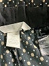H&M 100% Polyester Polka Dots Black Casual Pants Size 6 - photo 7