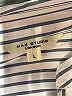 Max Studio Stripes Ivory 3/4 Sleeve Blouse Size L - photo 7