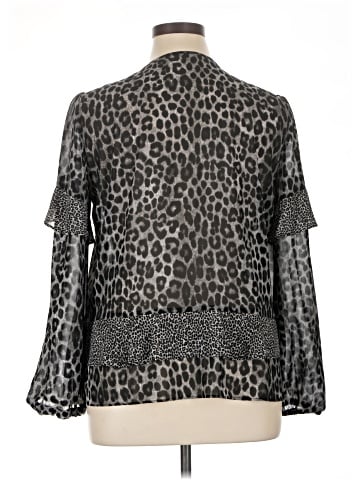 MICHAEL Michael Kors Long Sleeve Blouse (view 2)