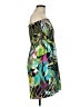 Cache Graphic Green Cocktail Dress Size M - photo 4