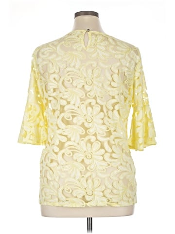 NY Collection 3/4 Sleeve Blouse (view 2)