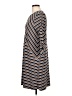 Apt. 9 Stripes Gray Casual Dress Size L - photo 5
