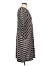 Apt. 9 Stripes Gray Casual Dress Size L - photo 4