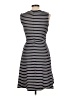 Talbots Stripes Black Casual Dress Size L - photo 2