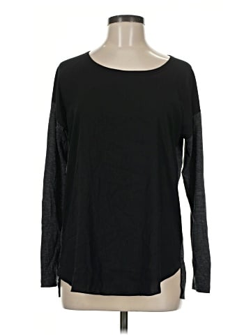 Ann Taylor Long Sleeve T-Shirt (view 1)