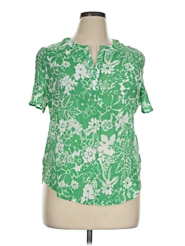Counterparts Short Sleeve Blouse (view 1)