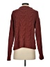 American Eagle Outfitters 100% Polyester Chevron-herringbone Burgundy Pullover Sweater Size S - photo 2
