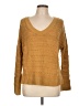 Ann Taylor LOFT 100% Cotton Gold Pullover Sweater Size L - photo 1