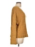 Ann Taylor LOFT 100% Cotton Gold Pullover Sweater Size L - photo 4