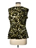 Worthington Yellow Sleeveless Blouse Size L - photo 2