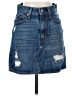 Levi's Blue Denim Skirt Size 24 waist - photo 1