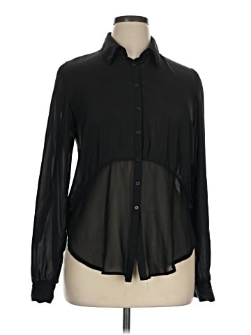 Bar III Long Sleeve Blouse (view 1)