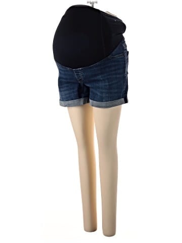 Isabel Maternity Denim Shorts (view 1)