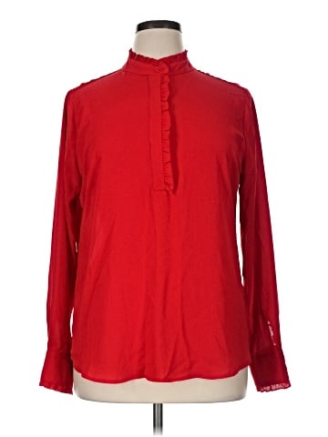 Adrienne Vittadini Long Sleeve Blouse (view 1)