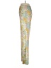WAYF Floral Yellow Casual Pants Size M - photo 5