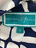 Southern Frock 100% Polyester Tropical Blue Romper Size S - photo 4