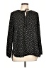 West Kei 100% Polyester Black 3/4 Sleeve Henley Size L - photo 1