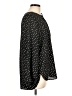 West Kei 100% Polyester Black 3/4 Sleeve Henley Size L - photo 4