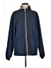 Weatherproof 100% Polyurethane Solid Blue Windbreaker Size M - photo 1
