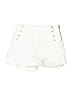 FRAME 100% Cotton White Shorts Size 26 waist - photo 1