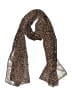 Daniel Rainn 100% Polyester Animal Print Brown Scarf One size - photo 1
