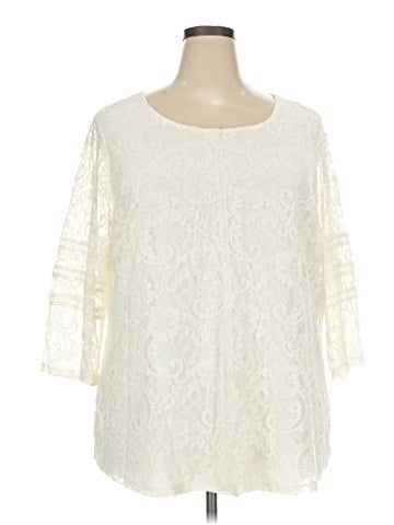 Isaac Mizrahi LIVE! 3/4 Sleeve Blouse (view 1)