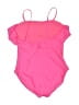 Old Navy Solid Pink One Piece Swimsuit Size XL (kids) - photo 2