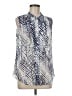 CAbi 100% Polyester Blue Sleeveless Blouse Size M - photo 1