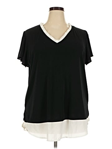 Adrianna Papell Short Sleeve Top (view 1)
