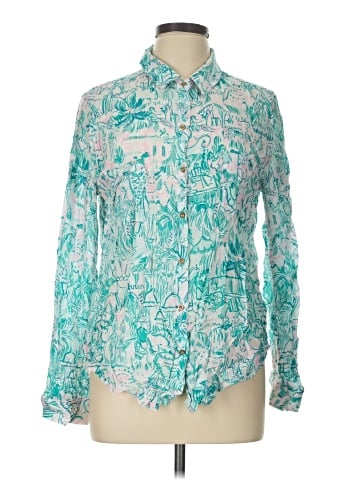Lilly Pulitzer Long Sleeve Blouse (view 1)