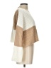 Jessica Simpson 100% Acrylic Color Block Tan Pullover Sweater Size L - photo 4