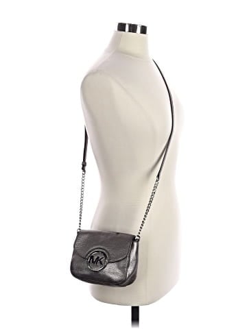 MICHAEL Michael Kors Leather Crossbody Bag (view 2)