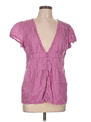 SONOMA life + style Short Sleeve Blouse (view 1)