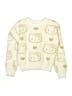 Hello Kitty Hearts Ivory Pullover Sweater Size 7 - 8 - photo 1