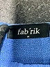 Fab'rik Blue Turtleneck Sweater Size M - photo 7