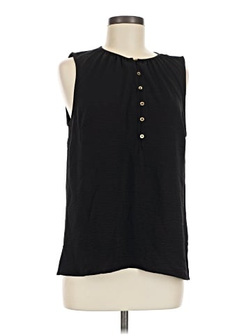 MICHAEL Michael Kors Sleeveless Blouse (view 1)