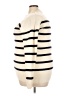 J.Crew Stripes Ivory Turtleneck Sweater Size 22 - photo 5