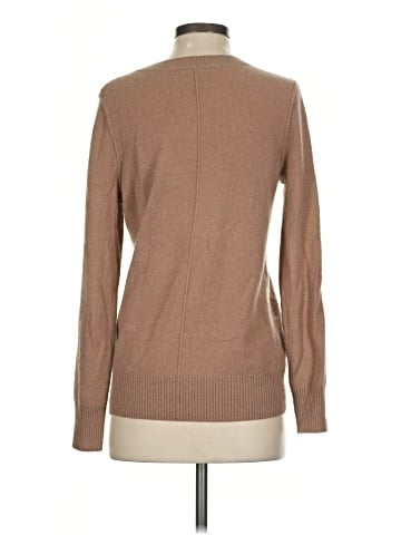 Aqua Cashmere Pullover Sweater (view 2)