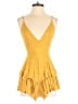 Cotton Candy LA 100% Rayon Tweed Yellow Romper Size L - photo 1