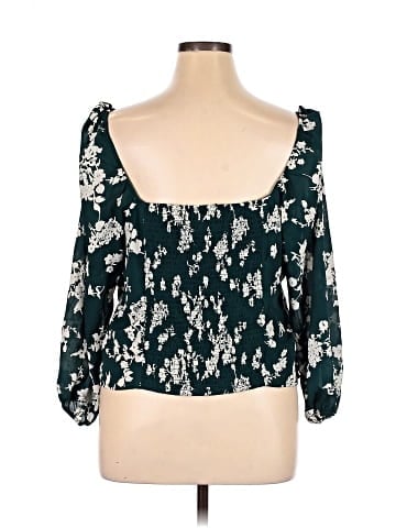 Abercrombie & Fitch 3/4 Sleeve Blouse (view 2)
