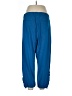 Zenergy by Chico's Solid Blue Track Pants Size Lg (2) - photo 2