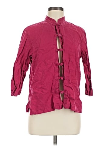 DressBarn 3/4 Sleeve Button-Down Shirt (view 1)